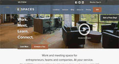 Desktop Screenshot of espaces.com